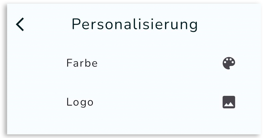 Personalization Settings