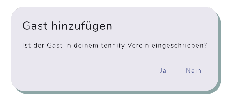 Gast registriert?