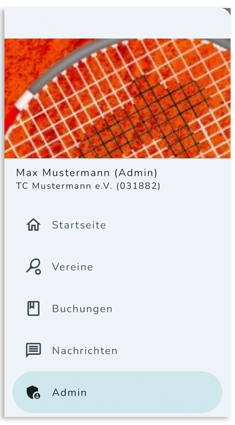 Updated Side Menu